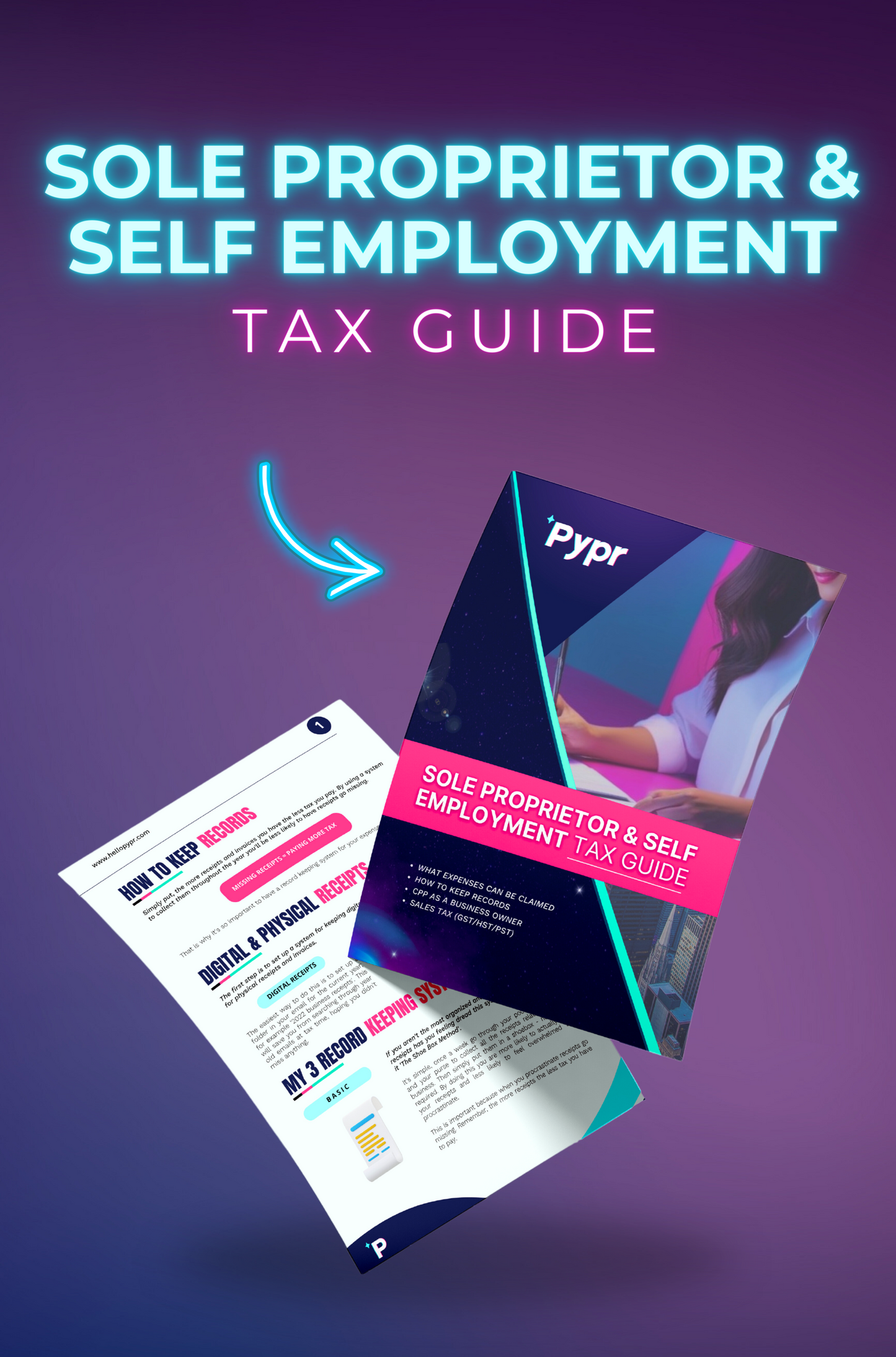 FREE Sole Proprietor & Self Employment Tax Guide!